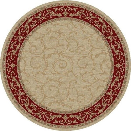 Concord Global Trading Concord Global 43925 5 ft. 3 in. x 7 ft. 7 in. Jewel Veronica - Ivory 43925